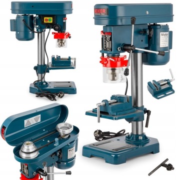 MOCNA I SOLIDNA WIERTARKA STOŁOWA KOLUMNOWA 1650W 16MM + IMADŁO