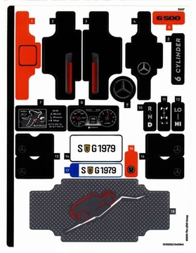 LEGO Technic naklejki 42177