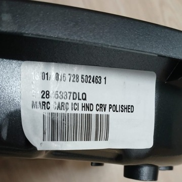 HONDA CR-V CRV III 06-12R POUZDRO RÁMEČEK ZVEDÁK ZRCÁTKO NH684P OE