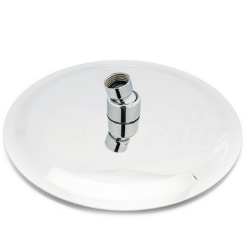 УЗКИЙ ДОЖДЕВОЙ ДУШ 20 СМ, ХРОМИРОВАННАЯ НЕРЖАВЕЮЩАЯ СТАЛЬ, АНТИ-НАКИПЬ