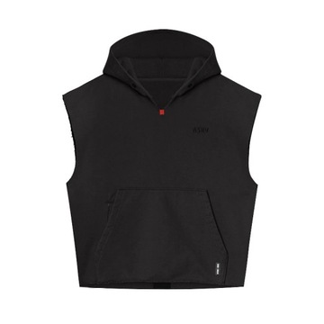MĘSKI TANK TOP Z KAPTUREM HIP HOP SPORTY KOSZULKA