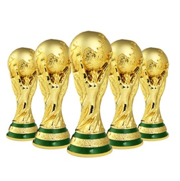 Qatar Football World Cup Gold Cup Trophy 21cm