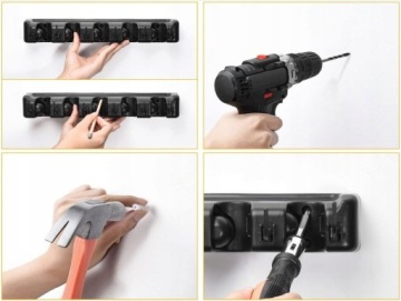 САДОВЫЙ ИНСТРУМЕНТ ВЕШАЛКА СТЕНЫ КРОНШТЕЙН МЕТЛА КРЮК ШВАБРА ГРАБЛИ ЛОПАТЫ