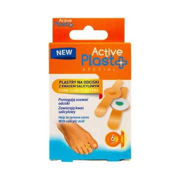Active plastry na odciski