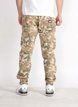 Spodnie L Bossline Casual Jogger Dessert Camo