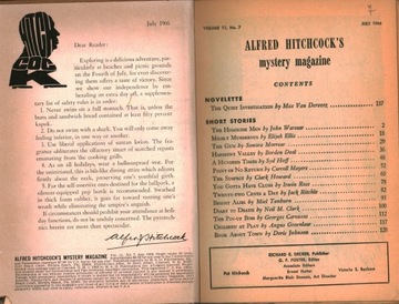 ТАЙНЫЙ ЖУРНАЛ АЛЬФРЕДА ХИЧКОКА - ЕЖЕГОДНЫЙ 1966 ГОД - 12 ВЫПУСКОВ