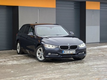 BMW Seria 3 F30-F31-F34 Touring 2.0 320d 184KM 2014 BMW Seria 3 Ledy Alu Klima Elek. Klapa Serwis Gwarancja 2.0 Diesel 184KM, zdjęcie 2