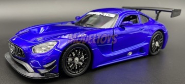 Mercedes Benz AMG GT3 синий 1:24 Motormax 73386