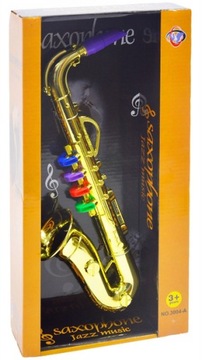 Saksofon, instrument muzyczny kolory