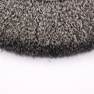 Проволочная дисковая щетка 200мм с отверстием ПОЛЬША