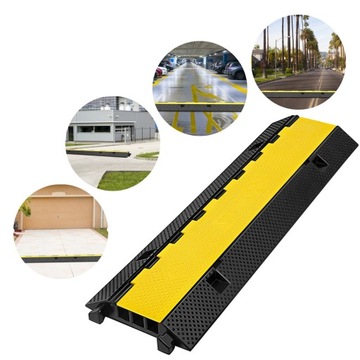 VEVOR Najazd Kablowy 3-Kanałowy 103x30x5,5cm 9KG