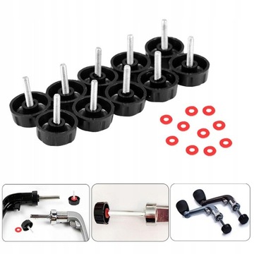 7x 10 шт. Практичные винты с ангельской ручкой