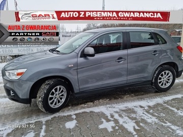 Mitsubishi ASX I SUV 1.6 MIVEC 117KM 2011 Mitsubishi ASX 1.6 117 KM alufelgi climatronic gwarancja