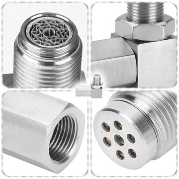 УГЛОВОЙ ЭМУЛЯТОР 90° ЛЯМБДА-ЗОНД С КАТАЛИЗАТОРОМ M18x1,5 EURO3 EURO4 EURO5