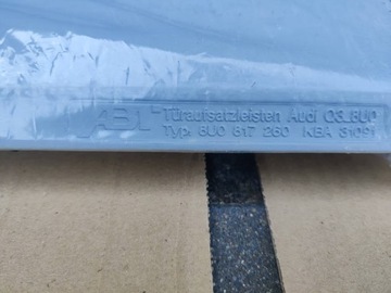 ABT AUDI Q3 LIŠTA VRSTVA NA DVEŘE KOMPLET ORIG.