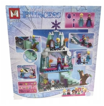 БЛОКИ FROZEN FROZEN PALACE ЗАМОК ЭЛЬЗЫ XL НАБОР ПОДАРОК