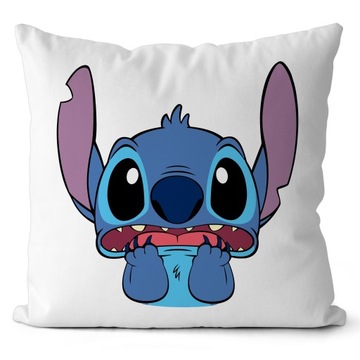 PODUSZKA STICH LILO I STICH PREZENT DLA DZIECKA JASIEK 40X40 CM MIKROFIBRA