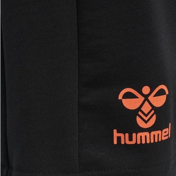 Spodenki HUMMEL krótkie unisex szorty czarne r. S