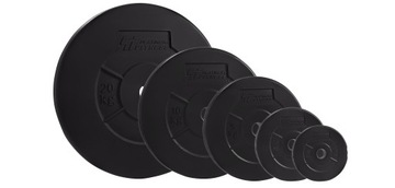 НАБОР ВЕСОВ PLATINUM FITNESS 90 КГ БИТУМ ВЕСОВАЯ НАГРУЗКА 29 ММ