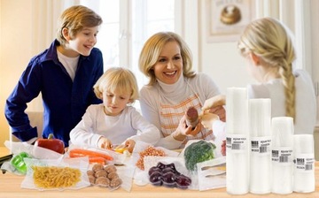 ФОЛЬГА ДЛЯ ВАКУУМНОЙ УПАКОВКИ, РУКАВ 15 СМ, РУЛОН 6 М