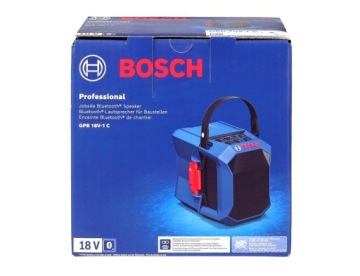 ДИНАМИК BLUETOOTH POWERBANK ЗАРЯДНОЕ УСТРОЙСТВО USB-C 18V GPB 18V-1 C BOSCH + КРЫШКА