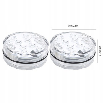 ВОДОНЕПРОНИЦАЕМАЯ ПОДСТАВКА ДЛЯ СВЕТОДИОДНОЙ ЛАМПЫ RGB + ПУЛЬТ ДИСТАНЦИОННОГО УПРАВЛЕНИЯ