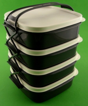 LUNCH BOX 4 X 1,5 Л КОНТЕЙНЕР ДЛЯ ОБЕДА LUNCHBOX