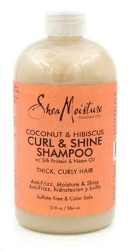 Szampon + Odżywka Coconut & Hibiscus Shea Moisture Moisture Coconut 384 ml