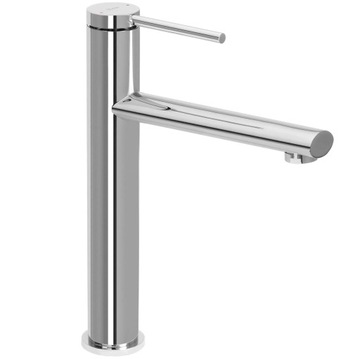 Bateria OVAL chrom srebrna umywalkowa wysoka Rea