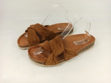 VERBENAS ROMA RODA - Шлепанцы из натуральной кожи, размер 41