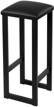 Nowoczesny Hoker Loft G17 76cm - Metalowy