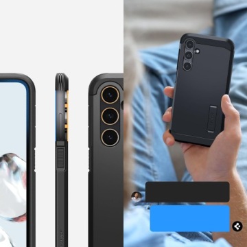 Чехол для Galaxy S24 Ultra Spigen Tough Armor, черный