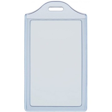 Identyfikator z przezroczystego PCV Holder 2K-V blue 601295 ARGO