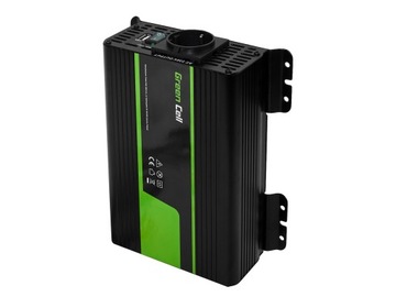 Автомобильный преобразователь PRO инвертор GreenCell 24V 500W 1000W USB для грузовика