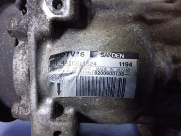 DACIA LOGAN И КОМПРЕССОР КОНДИЦИОНЕРА 8200600135