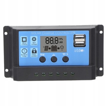 REGULATOR ŁADOWANIA SOLARNY KONTROLER 60A 12V24V