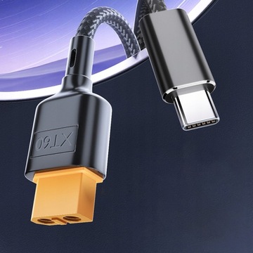 Зарядный кабель типа C для зарядки XT60 PD 100 Вт