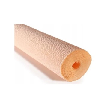 Креповая бумага Итальянский креп 180 г гофрированная папиросная бумага №. 17А5 персиковый