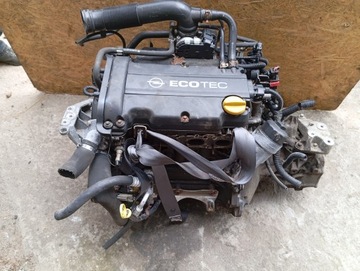 ДВИГАТЕЛЬ OPEL CORSA ASTRA MERIVA В КОМПЛЕКТЕ 1.4 16V Z14XEP