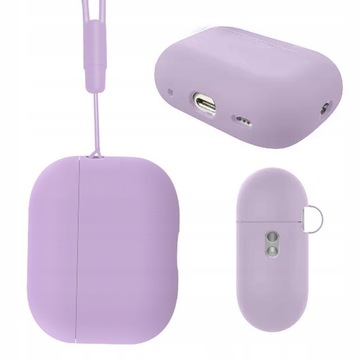 AIRPODS PRO 2 GEN ETUI POKROWIEC DO APPLE OCHRONNE ODPORNE SILIKONOWE KOLOR
