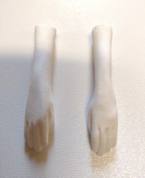 Гипсовые руки МАЛЫЕ Женские руки Гипсовая голова Гипсовый бюст