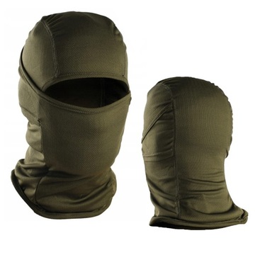 MIL-TEC TERMOAKTYWNA UNIWERSALNA KOMINIARKA ZIMOWA POD KASK BALACLAVA OLIVE