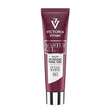 Master Gel Fully White 03 Żel do modelowania paznokci 60g Victoria Vynn