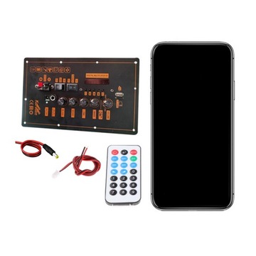 Плата аудиоусилителя, аудиомодуль, регулируемый глубокий бас, Bluetooth 5.0