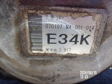 MITSUBISHI PAJERO IV 3.2 NÁPRAVA ZADNÍ KOMPLETNÍ 170KM