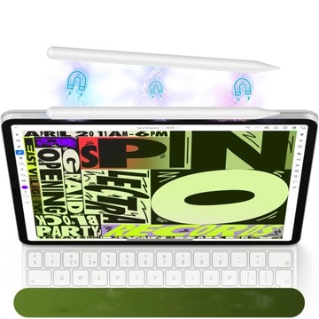 iPad Pencil, точное обнаружение руки, чувствительность к наклону