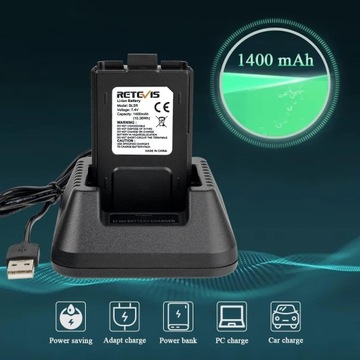 Двухдиапазонная рация Retevis RT5R с FM-радио, радио для любителей (1 шт.)