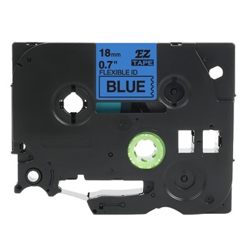 TAŚMA SPECMARK DO BROTHER TZe-FX541 18MM niebieska FLEXI