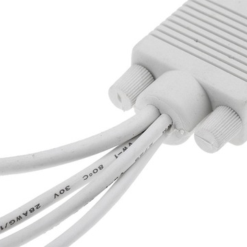 Переходник для кабеля VGA SVGA на S-Video 3 RCA AV TV Out