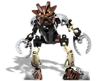 Klocki LEGO Bionicle 8568 Nuva Toa Pohatu Używane Robot Zestaw Kompletny